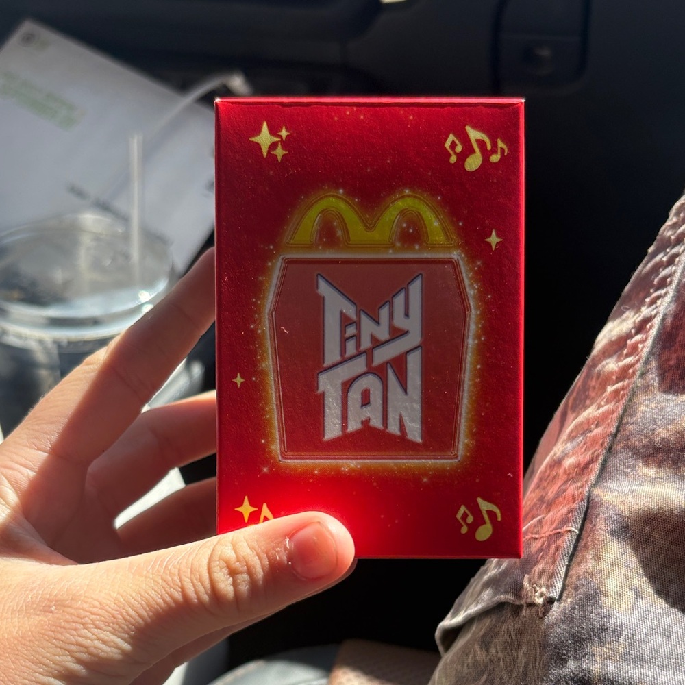 McDonald's Tiny Tan Red Toy Box